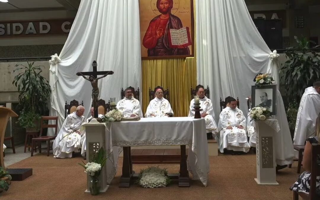 Homilía pronunciada por el P. Eduardo Soto Parra, S.J., en la Eucaristía celebrada en memoria del R.P. José del Rey Fajardo, S.J., Rector Fundador de la UCAT